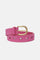 Cut It Out Heart Belt | Pink Candy