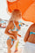 Beline Bikini Bottom | Cream White/Pool Blu