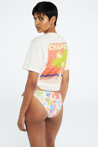 Beline Bikini Bottom | Cream White/Pink Pap