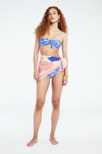Beaudine Bikini Top | Pool Blue/Caribbean