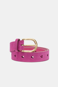 Cut It Out Heart Belt | Plum Party