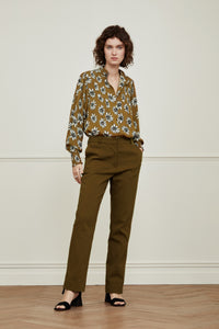 Lucky Blouse | Odd Olive/Buttercrea