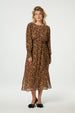 Daria Dress | Toffee/Black