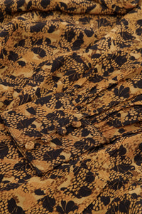 Daria Dress | Toffee/Black