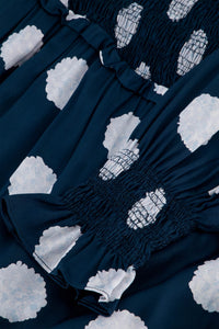 Caro Tara Dress | Vainly Navy/Glacier