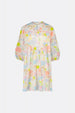 Dover Resort Dress | Cream White/Pink Pap