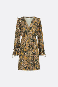 Becca Dress | Classy Camel/Black