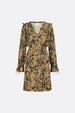 Becca Dress | Classy Camel/Black