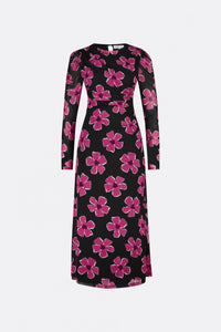 Bella Dress | Lollipop Pink/Black
