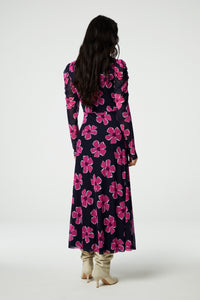 Bella Dress | Lollipop Pink/Black