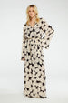 Giselle Dress | Creme Brulee/Black