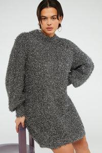 Kitty Dress | Dark Silver