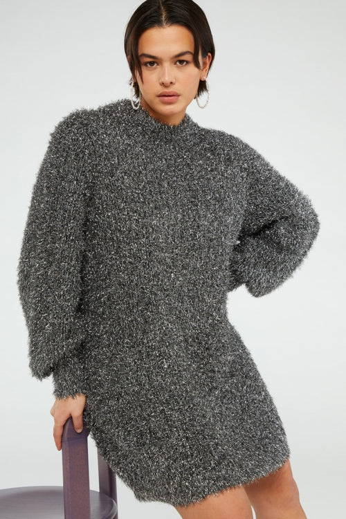 Kitty Dress | Dark Silver