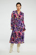 Marilene Dress | Creme Brulee/Eggplan