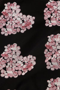 Bella Dress | Black/Antique Pink