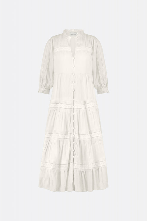 Kira  Dress | Cream White
