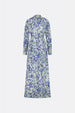 Lira Dress | Riad Blue/Acapulco G