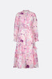 Marilene Dress | Warm White/Pink Cand