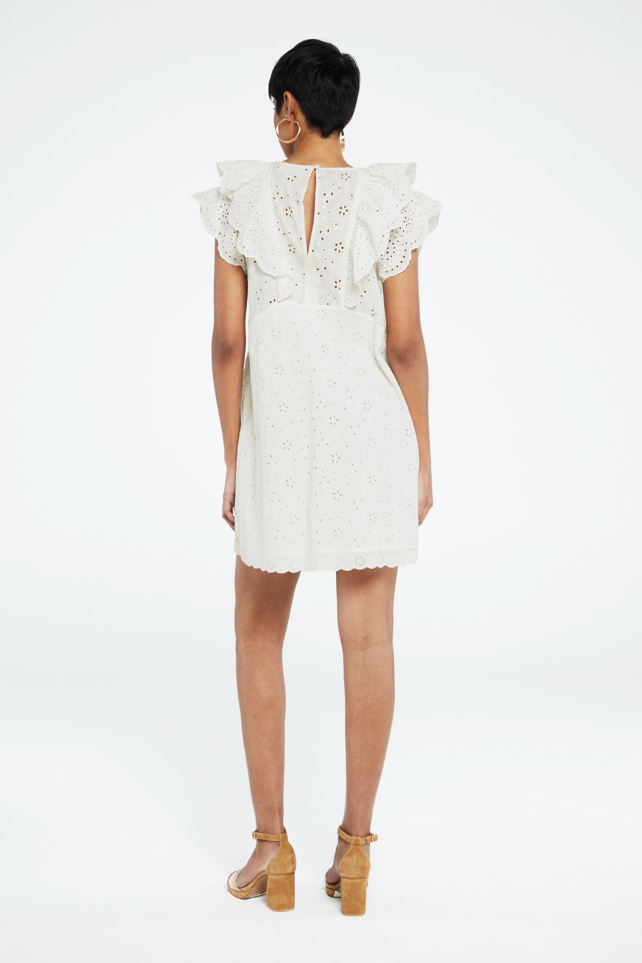 Mimi Dress | Cream White