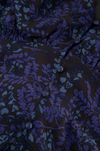 Lynn Short Ine Dress | Black/Blue Magic