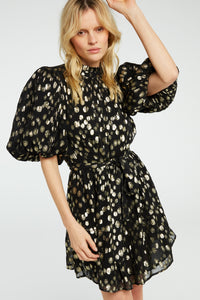 Roxy dress | Black/Gold
