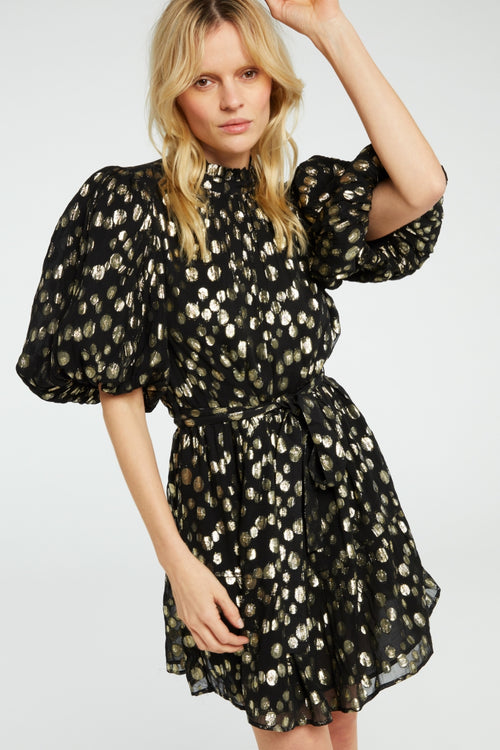 Roxy dress | Black/Gold