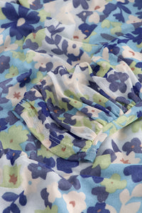 Natalie dress | Riad Blue/Holy Guaca