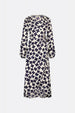 Natasja dress | Navy/Cream White