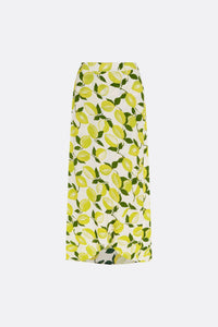 Cora Skirt | Cream White/Pistache