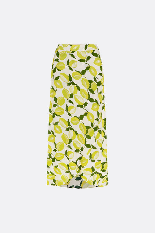 Cora Skirt | Cream White/Pistache