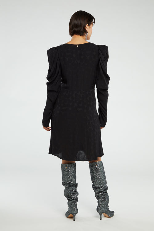 Vera Short Dress | Black