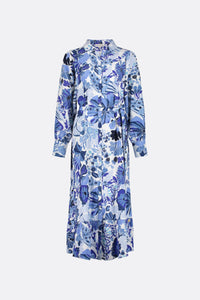 Noa Dress | Riad Blue/Caribbean