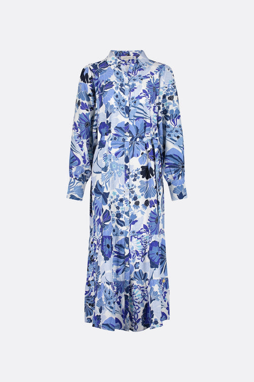Noa Dress | Riad Blue/Caribbean