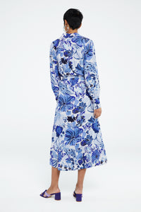 Noa Dress | Riad Blue/Caribbean