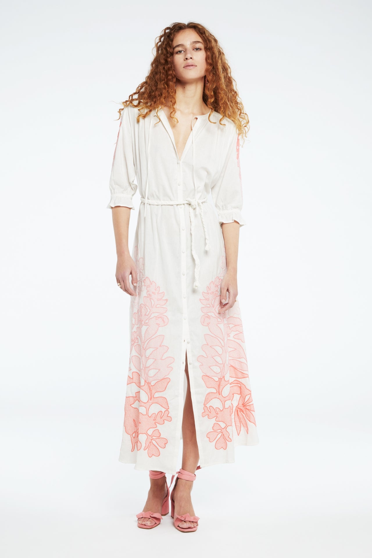 Richelle Dress | Cream White