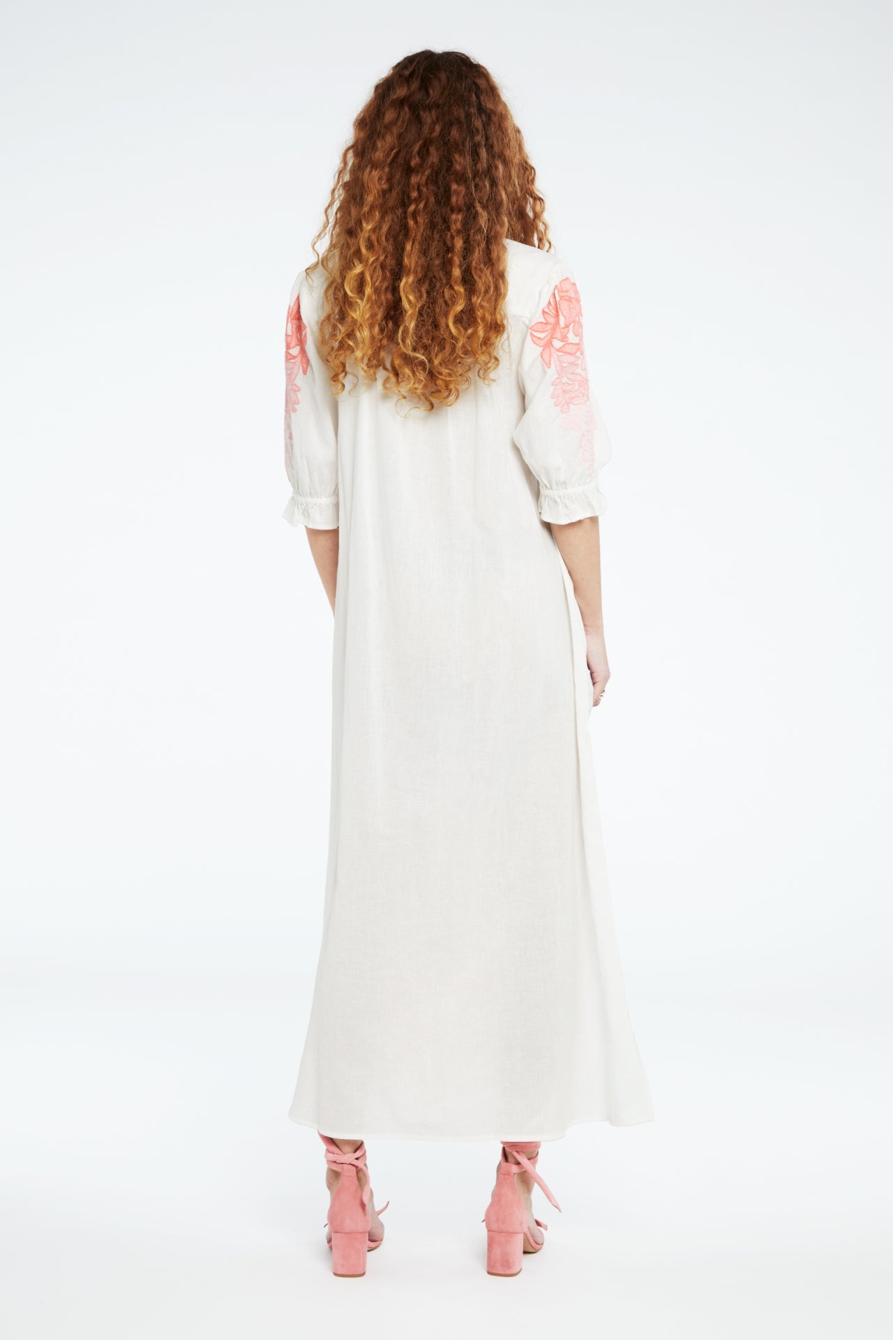 Richelle Dress | Cream White