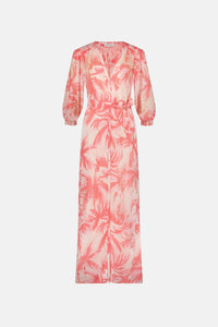 Sardinia Dress | Pink Grapefruit/Char