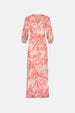 Sardinia Dress | Pink Grapefruit/Char