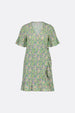 Savina Dress | Lovender/Parakeet