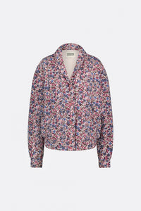 Quincy Jacket | Pink Candy/Cornflowe