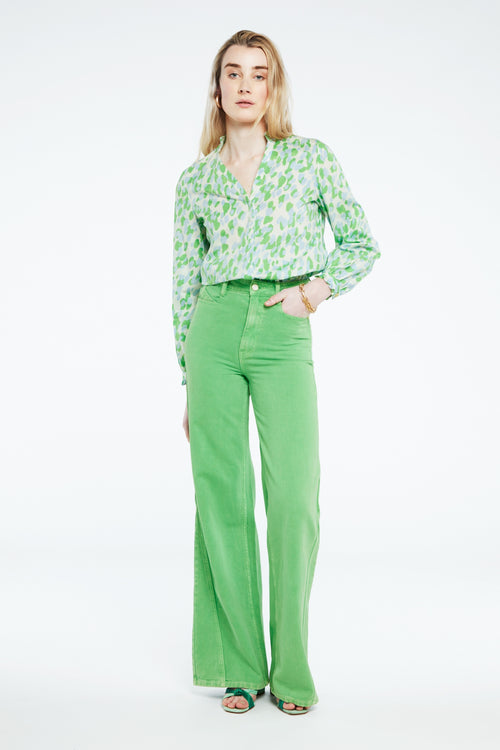 Bonnie Wide Leg | Acapulco Green