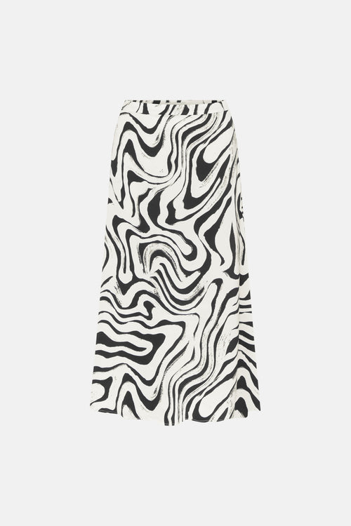 Hall Skirt | Creme Brulee/Black