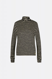 Jade Top | Black/Cosy White