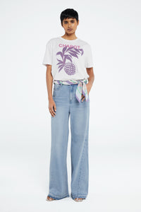 Bonnie Wide Leg | Light Wash