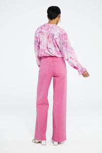 Eva Wide Leg | Slush Puppy Pink