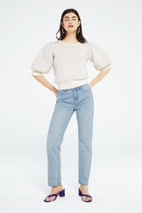 Lola Straight Leg | Light Wash
