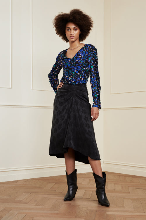 Jerry Solid Skirt | Black