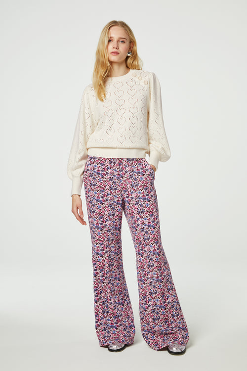 Diana Pullover LS | Cream White