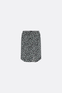 Jessy Short Skirt | Black/Emerald