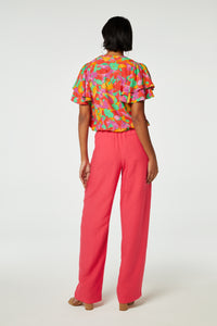 Bobbie Blouse | Mimosa/Tomato